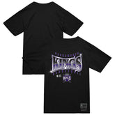 Sacramento Kings Worldwide Collection Glow Up T-Shirt Black - Mitchell & Ness
