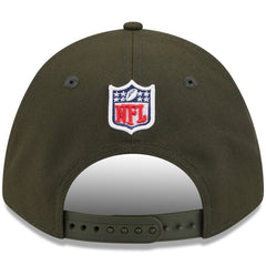 New York Jets New Era 2025 Rivalries Collection Sideline A-Frame 9FORTY Adjustable Hat - Gotham Green Hats