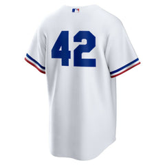 Texas Rangers Nike Home 2025 Jackie Robinson Day Replica Jersey - White Jerseys