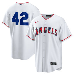 Los Angeles Angels Nike Home 2025 Jackie Robinson Day Replica Jersey - White Jerseys