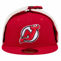 New Jersey Devils New Era Injection Dog Ear Classic Fitted Hat - Red | US 202906880