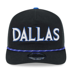 Dallas Mavericks 2025/26 City Edition 19TWENTY Adjustable Hat Black - New Era