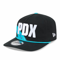 Portland Trail Blazers 2025/26 City Edition 19TWENTY Adjustable Hat Black - New Era