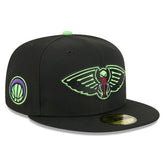 New Orleans Pelicans 2025/26 City Edition 59FIFTY Fitted Hat Black - New Era