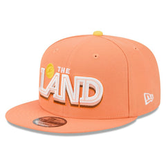 Cleveland Cavaliers 2025/26 City Edition 9FIFTY Snapback Hat Orange - New Era