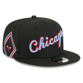 Chicago Bulls 2025/26 City Edition 9FIFTY Snapback Hat Black - New Era outlet