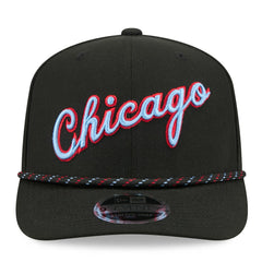 Chicago Bulls 2025/26 City Edition 9SEVENTY Adjustable Hat Black - New Era