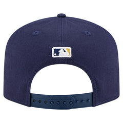 Milwaukee Brewers New Era Team 19TWENTY Adjustable Hat - Navy Hats