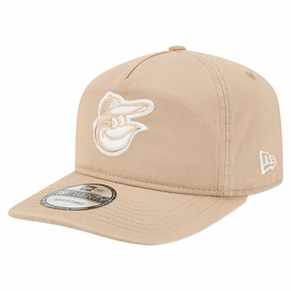 Baltimore Orioles New Era Cam 19TWENTY Adjustable Hat - Light Beige Hats