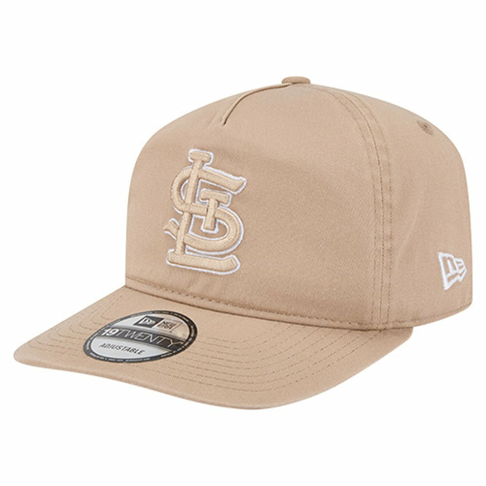 St. Louis Cardinals New Era Cam 19TWENTY Adjustable Hat - Light Beige Hats