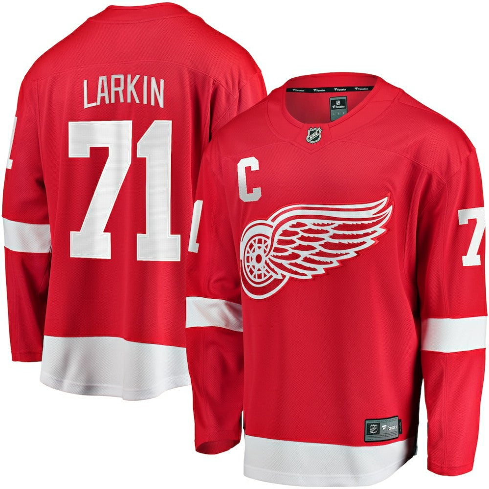 Dylan Larkin Detroit Red Wings Fanatics 2023/24 Captain Breakaway Player Jersey - Red | US 202907979