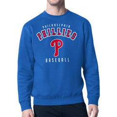 Philadelphia Phillies Starter Team Logo Fleece Pullover Sweatshirt - Royal Pullover