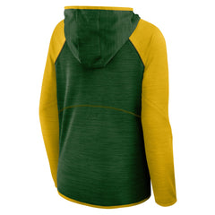 Green Bay Packers Women's Plus Size End Around Pass Full-Zip Hoodie - Green Hoodies