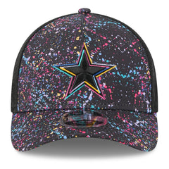 Dallas Cowboys New Era 2025 NFL Crucial Catch 9FORTY Adjustable Hat - Black Hats