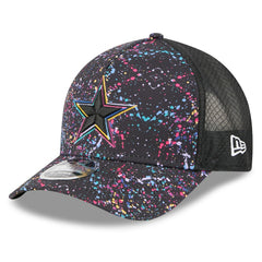Dallas Cowboys New Era 2025 NFL Crucial Catch 9FORTY Adjustable Hat - Black Hats