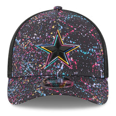 Dallas Cowboys New Era Youth 2025 NFL Crucial Catch 9FORTY Adjustable Hat - Black Hats