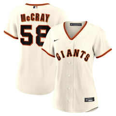 Grant McCray San Francisco Giants Nike Women's Home Replica Jersey - Cream Jerseys