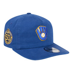 Milwaukee Brewers New Era Championship 19TWENTY Adjustable Hat - Royal Hats