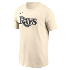 Tampa Bay Rays Nike Camo Logo T-Shirt - Cream T-shirts