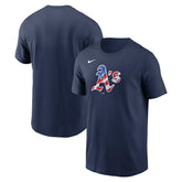 Athletics Nike Americana T-Shirt - Navy T-shirts