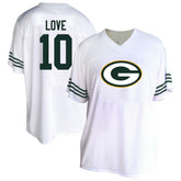 Jordan Love Green Bay Packers Women's Plus Size Fashion Jersey - White Jerseys