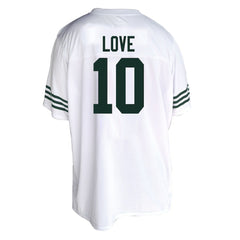 Jordan Love Green Bay Packers Women's Plus Size Fashion Jersey - White Jerseys