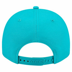 Miami Dolphins New Era Local Play A-Frame 9FIFTY Snapback Hat - Aqua Hats