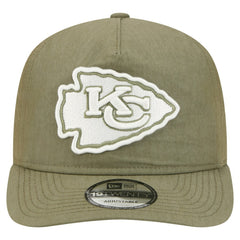 Kansas City Chiefs New Era Nylon 19TWENTY Adjustable Hat - Olive Hats