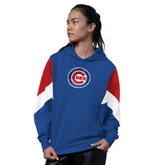 Chicago Cubs Starter Women's Scrimmage Pullover Hoodie - Royal Hoodies