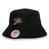 Philadelphia 76ers Flip It Reversible Bucket Hat Black - Mitchell & Ness outlet