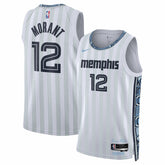 Ja Morant Memphis Grizzlies Unisex 2025/26 Swingman Jersey White City Edition - Nike