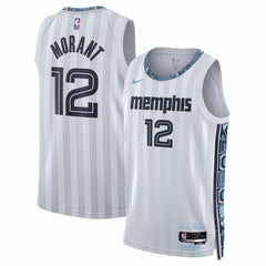 Ja Morant Memphis Grizzlies Unisex 2025/26 Swingman Jersey White City Edition - Nike