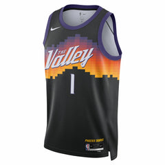 Devin Booker Phoenix Suns Unisex 2025/26 Swingman Jersey Black City Edition - Nike