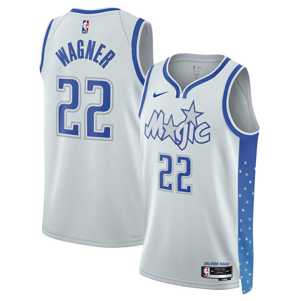 Franz Wagner Orlando Magic Unisex 2025/26 Swingman Jersey Silver City Edition - Nike