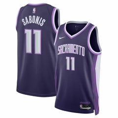 Domantas Sabonis Sacramento Kings Unisex 2025/26 Swingman Jersey Purple City Edition - Nike outlet