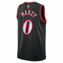 Tyrese Maxey Philadelphia 76ers Unisex Swingman Jersey Classic Edition Black - Nike