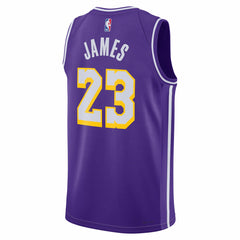 LeBron James Los Angeles Lakers Jordan Brand Unisex Swingman Jersey Statement Edition Purple outlet