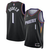 Devin Booker Phoenix Suns Jordan Brand Unisex Swingman Jersey Statement Edition Black