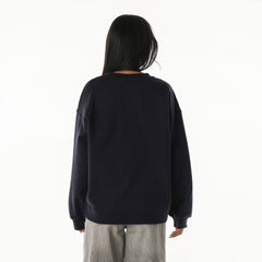 Dallas Cowboys The Wild Collective Women's Rock Crystal Oversized Crewneck Sweatshirt - Navy Sweatshirts
