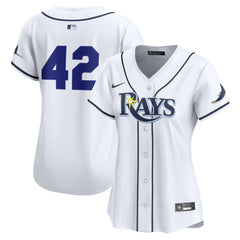 Tampa Bay Rays Nike Home 2025 Jackie Robinson Day Limited Jersey - White Jerseys