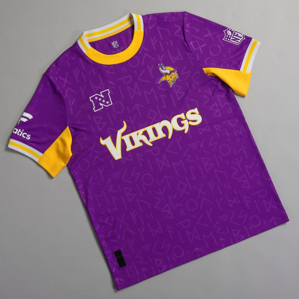 Minnesota Vikings NFL Football x Football Fan Top - Purple Tops