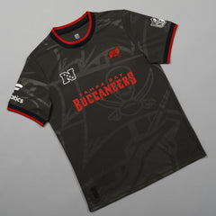 Tampa Bay Buccaneers NFL Football x Football Fan Top - Pewter Tops