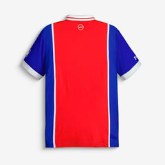 Buffalo Bills NFL Football x Football Collared Fan Top - Red Tops