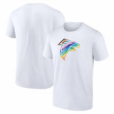 Atlanta Falcons Logo Pride T-Shirt - White T-shirts