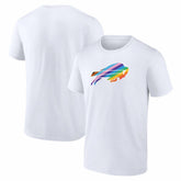 Buffalo Bills Logo Pride T-Shirt - White T-shirts