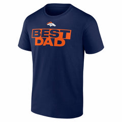 Denver Broncos Greatest Dad T-Shirt - Navy T-shirts