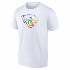 Jacksonville Jaguars Logo Pride T-Shirt - White T-shirts