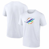 Miami Dolphins Logo Pride T-Shirt - White T-shirts