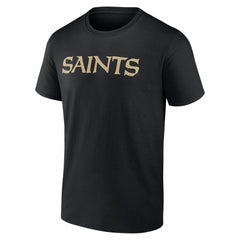 New Orleans Saints #1 Dad Jersey T-Shirt - Black T-shirts