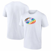 San Francisco 49ers Logo Pride T-Shirt - White T-shirts